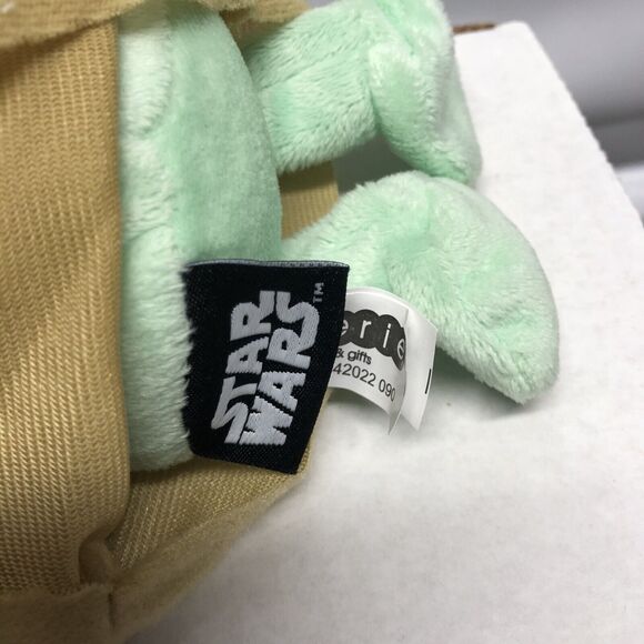 Star Wars Mandalorian Grogu Baby Yoda Plush Stuffed Animal Toy 7" NEW w/ Tag - Picture 12 of 14